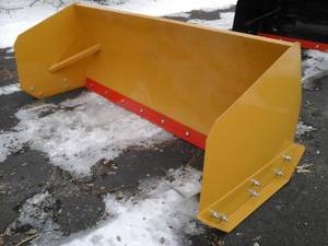 8 Snow Pusher (Skid Steer Attachment)