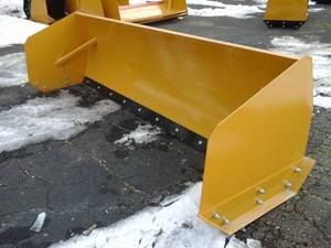 lot 202 image: 10 Snow Pusher (Skid Steer Attachment)