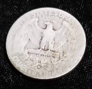 lot 06 image: 1932-S WASHINGTON QUARTER BETTER DATE COIN