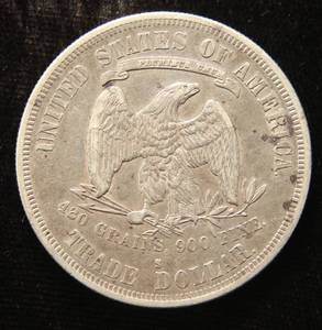 lot 10 image: 1878-S US TRADE DOLLAR
