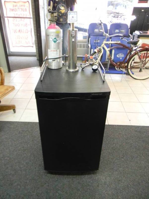 edgestar kc2000 full size kegerator and keg beer cooler
