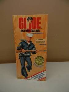 lot 36 image: 1995 HASBRO GI JOE 12 ACTION SAILOR WWII 50TH ANNIVERSARY EDITION UNIFORM NIB - SEE PICTURES