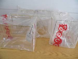 lot 22 image: Lot of 4 Hanging File Folder Holders
