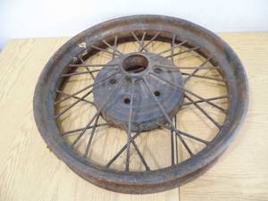 lot 58 image: Antique Car Rim
