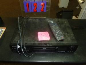 lot 122 image: Apex dvd player. As shown. SEE TERMS