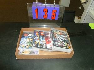 lot 135 image: Flat of Play Station 3 games. As shown. SEE TERMS