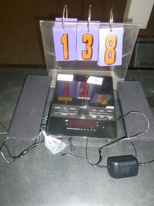 lot 138 image: Craig clock radiocd player. As shown. SEE TERMS