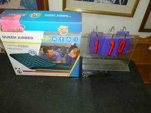 lot 170 image: Coleman queen air bed. As shown. SEE TERMS