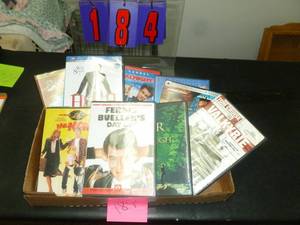 lot 184 image: 9 Dvds. As shown. SEE TERMS