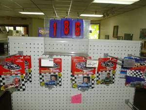 lot 186 image: Qty of 8 Nascar hotwheelsmatchbox toys. As shown. SEE TERMS