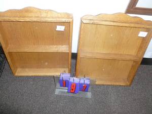 lot 197 image: Qty of 2 wall display boxes. As shown. SEE TERMS