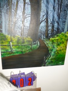 lot 202 image: 24 x 36 Oil on Canvas. As shown. SEE TERMS