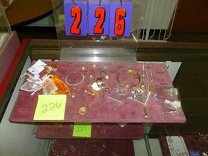 lot 226 image: Assorted Jewelry. As shown. SEE TERMS
