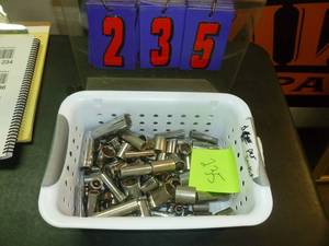 lot 235 image: Assorted Sockets. As shown. SEE TERMS