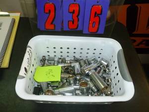 lot 236 image: Assorted Sockets. As shown. SEE TERMS