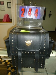 lot 244 image: Willie & Max Trunk Bag. As shown. SEE TERMS