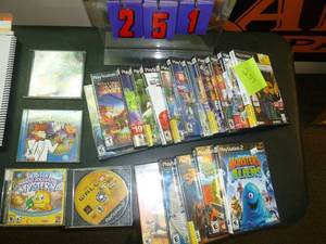 lot 251 image: Play Station 2 games. As shown. SEE TERMS