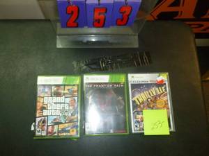 lot 253 image: Xbox & Xbox 360 games. As shown. SEE TERMS
