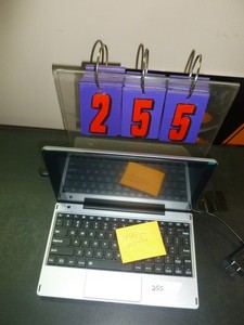 lot 255 image: RCA 10 Tablet with cord & password. As shown. SEE TERMS