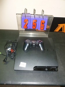 lot 256 image: Play Station 3 Console with controller. As shown. SEE TERMS
