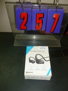 lot 257 image: Anker Soundbuds Sport. As shown. SEE TERMS