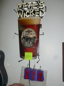 lot 272 image: Petes Wicked Ale Neon that works. As shown. SEE TERMS