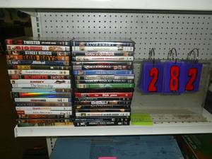 lot 282 image: 35 Dvds. As shown. SEE TERMS