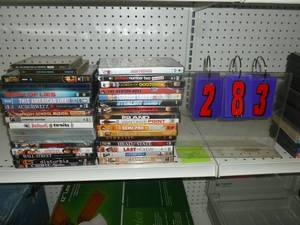 lot 283 image: 35 Dvds. As shown. SEE TERMS