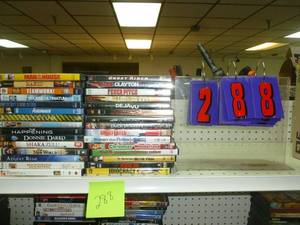 lot 288 image: 30 Dvds. As shown. SEE TERMS
