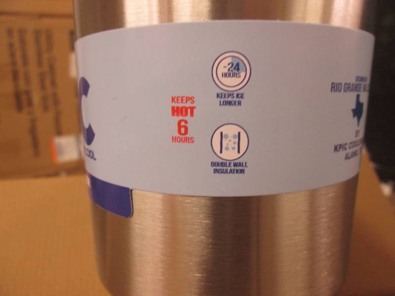 lot 413 image: Kpic 30oz. Case of Tumblers (6pk)...