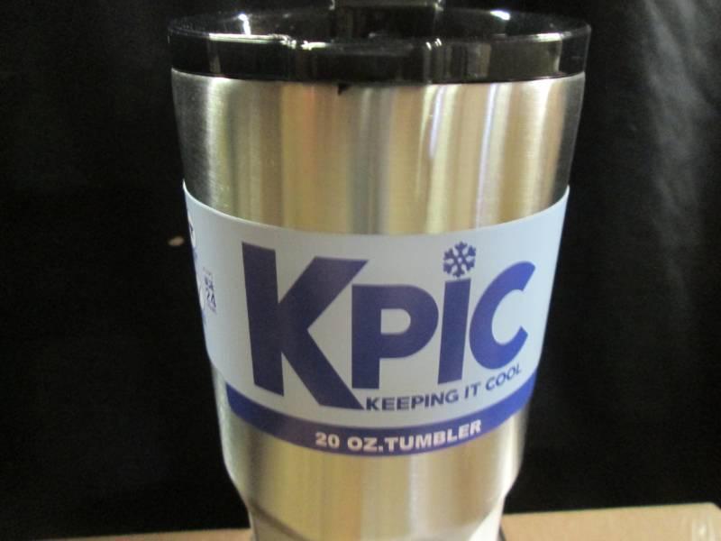 lot 405 image: Kpic 20oz. Tumbler (6pk)...