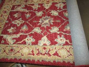 lot 126 image: Home Decorators 24 X 36 Rug (Red)...