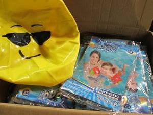 lot 142 image: 50 Packages of Arm Floaties. & Infl...