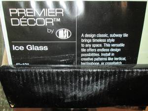 lot 177 image: Glass Tiles (4 Cases) (Aprox 18 Pc...