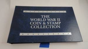 lot 2 image: The world War II coin & Stamp Collection