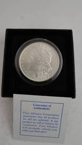lot 10 image: 1884 Morgan Silver Dollar Uncirculated