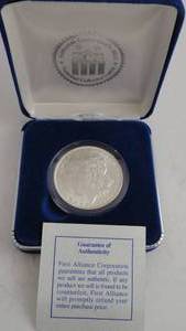 lot 17 image: 1884 Morgan Silver Dollar Uncirculated