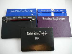 lot 63 image: 5 - Proof Sets