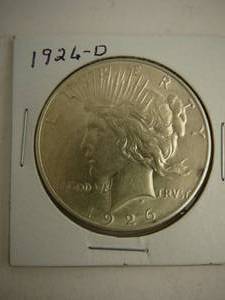 lot 70 image: 1926d Peace Silver Dollar