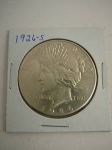 lot 77 image: 1926s Peace Silver Dollar