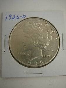 lot 78 image: 1926d Peace Silver Dollar