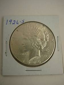 lot 80 image: 1926s Peace Silver Dollar