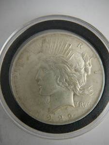 lot 82 image: 1922 Peace Silver Dollar