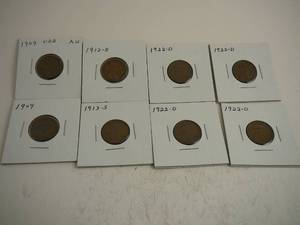 lot 86 image: 8 - Wheat Pennies