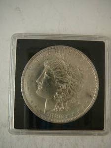 lot 113 image: 1880s Morgan Silver dollar