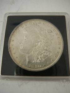 lot 114 image: 1880s Morgan Silver dollar