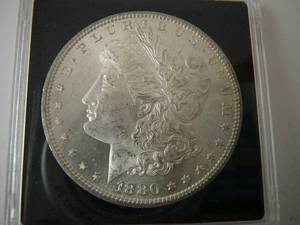 lot 116 image: 1880s Morgan Silver dollar