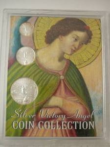 lot 144 image: Silver Victory Angel Coin Collection
