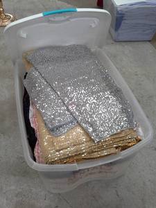 lot 152 image: Lot of (68) Specialty Table Runners