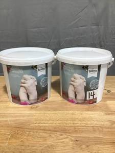 lot 14 image: Hand Hold Casting Kits- Lot of 2 Kits- Edinborugh Casting Studio